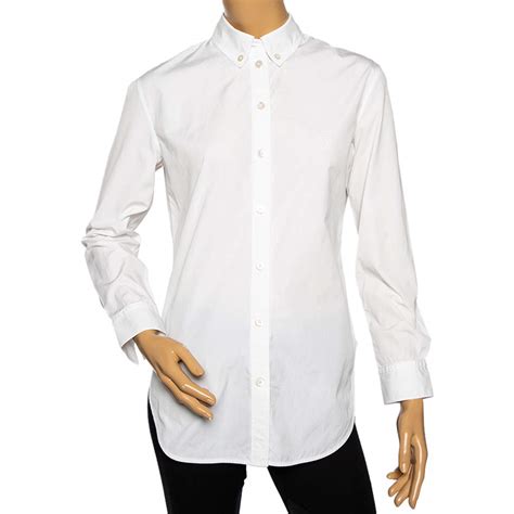 burberry white button down top|Burberry button down men's.